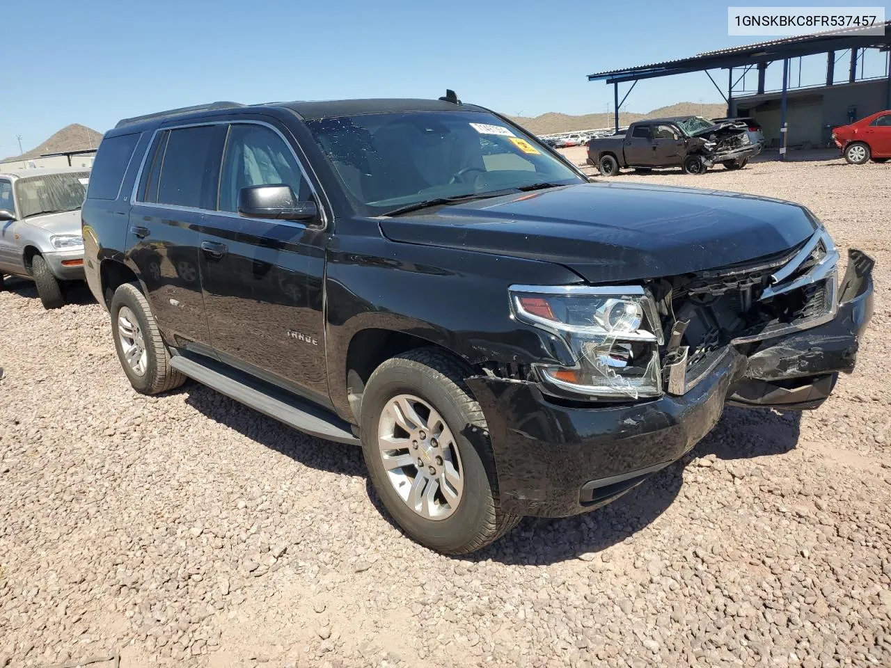 2015 Chevrolet Tahoe K1500 Lt VIN: 1GNSKBKC8FR537457 Lot: 71497354