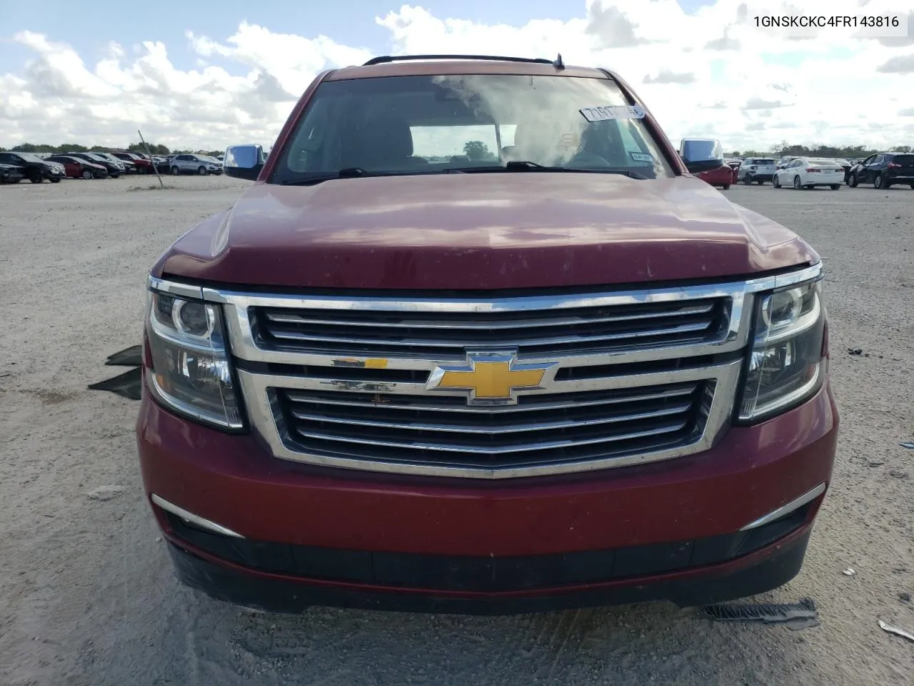 2015 Chevrolet Tahoe K1500 Ltz VIN: 1GNSKCKC4FR143816 Lot: 71917274