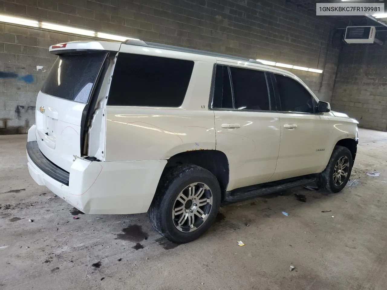 1GNSKBKC7FR139981 2015 Chevrolet Tahoe K1500 Lt