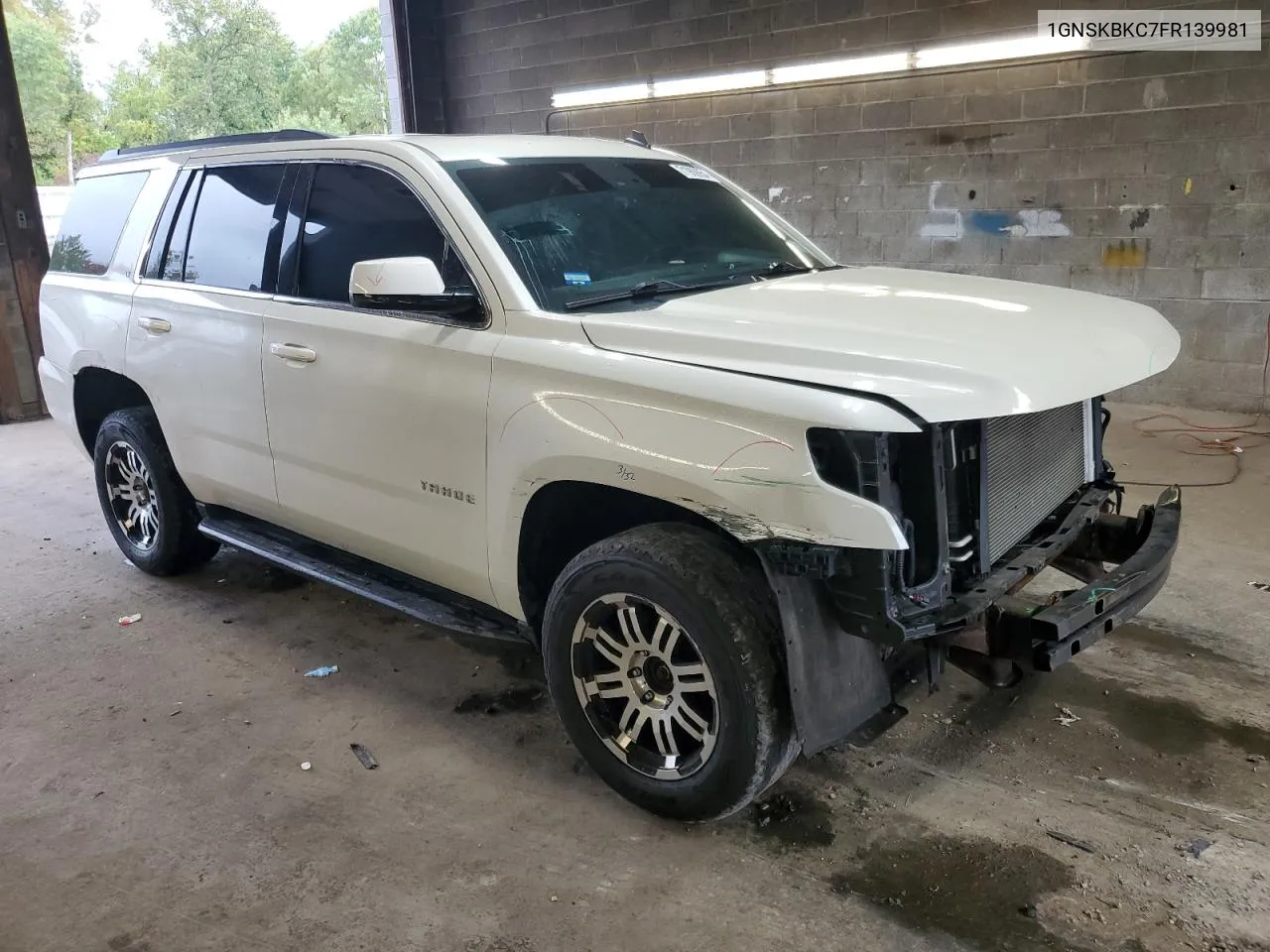 1GNSKBKC7FR139981 2015 Chevrolet Tahoe K1500 Lt