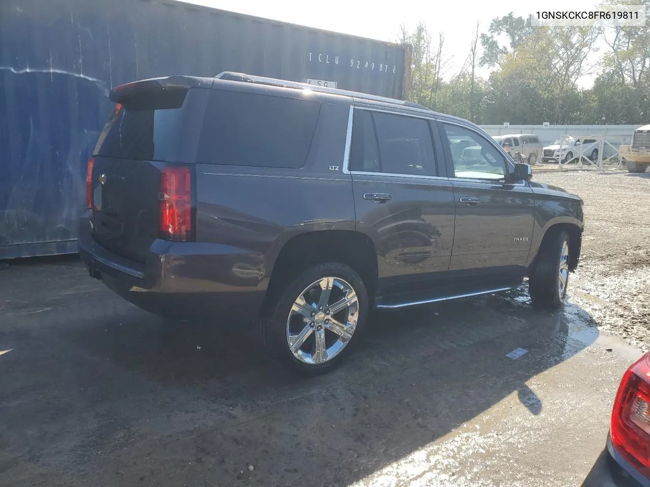 2015 Chevrolet Tahoe K1500 Ltz VIN: 1GNSKCKC8FR619811 Lot: 72156604