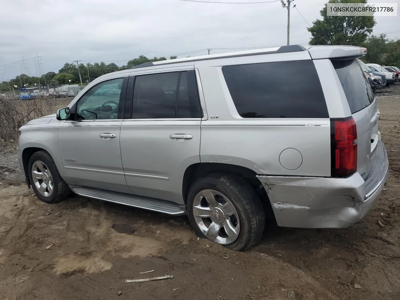 1GNSKCKC8FR217786 2015 Chevrolet Tahoe K1500 Ltz