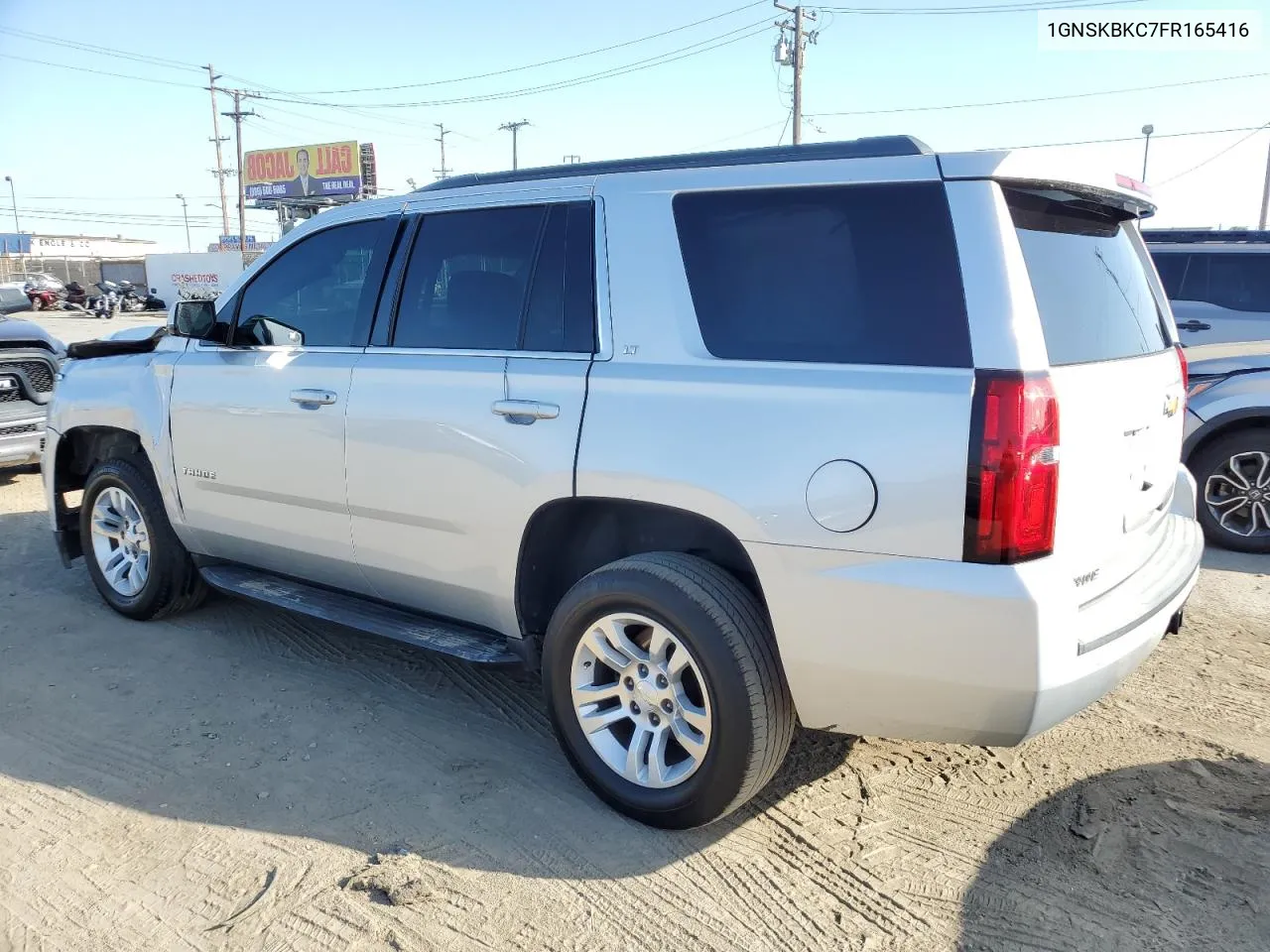 2015 Chevrolet Tahoe K1500 Lt VIN: 1GNSKBKC7FR165416 Lot: 72233514