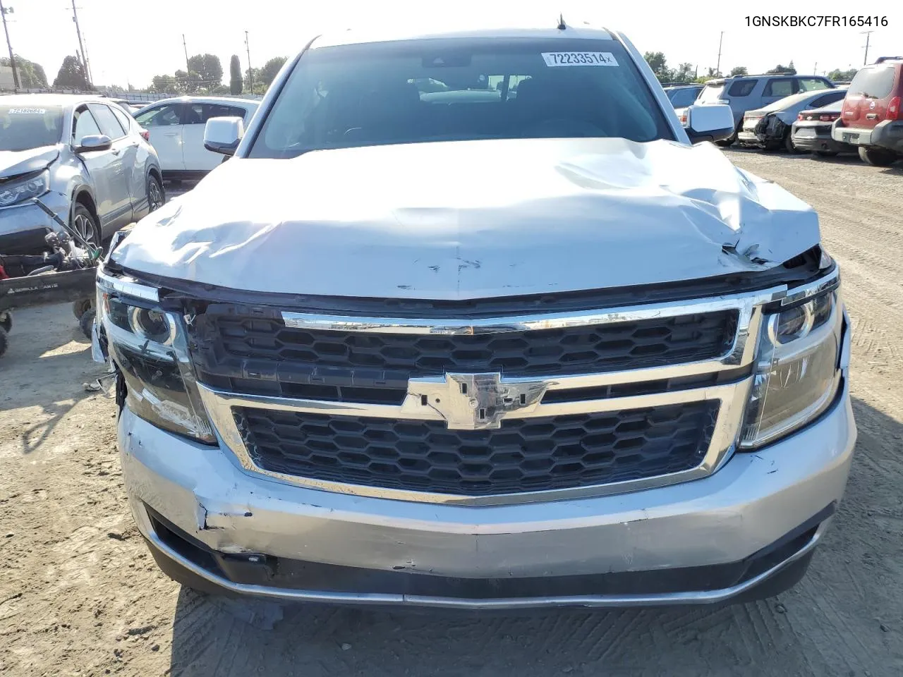 1GNSKBKC7FR165416 2015 Chevrolet Tahoe K1500 Lt