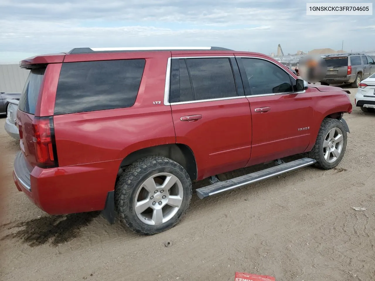 1GNSKCKC3FR704605 2015 Chevrolet Tahoe K1500 Ltz