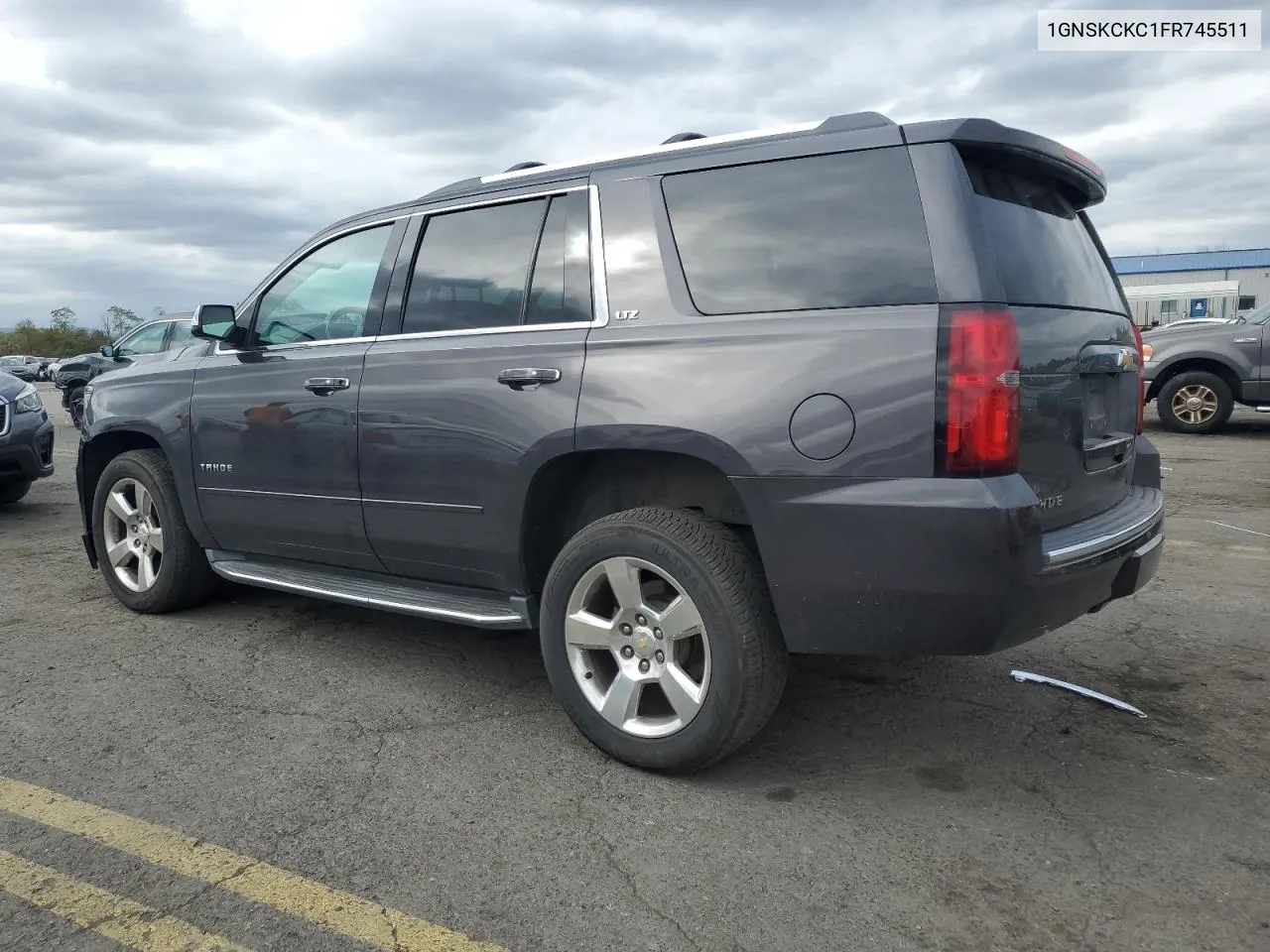 2015 Chevrolet Tahoe K1500 Ltz VIN: 1GNSKCKC1FR745511 Lot: 72308994