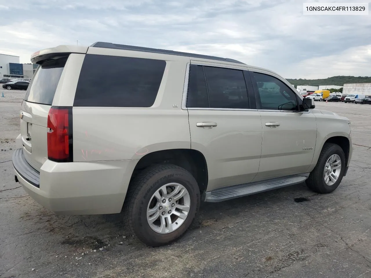 2015 Chevrolet Tahoe C1500 Ls VIN: 1GNSCAKC4FR113829 Lot: 72452144