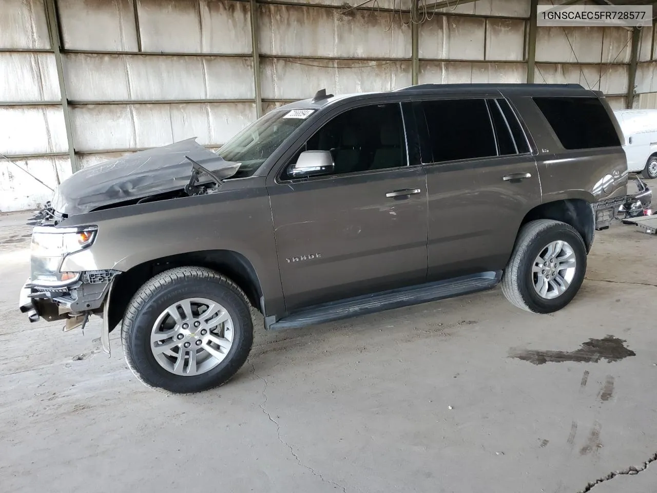 2015 Chevrolet Tahoe C1500 Ls VIN: 1GNSCAEC5FR728577 Lot: 72568594