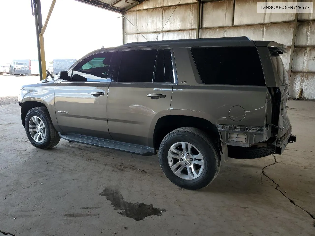 2015 Chevrolet Tahoe C1500 Ls VIN: 1GNSCAEC5FR728577 Lot: 72568594