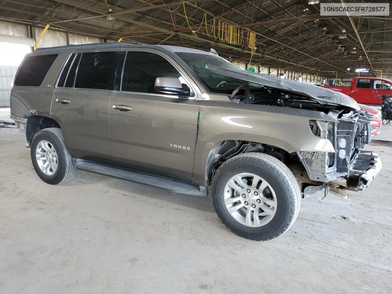 2015 Chevrolet Tahoe C1500 Ls VIN: 1GNSCAEC5FR728577 Lot: 72568594