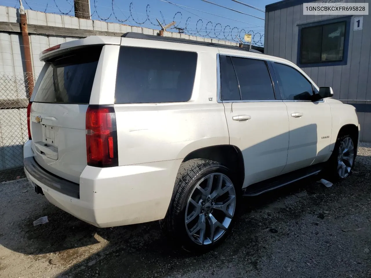 1GNSCBKCXFR695828 2015 Chevrolet Tahoe C1500 Lt