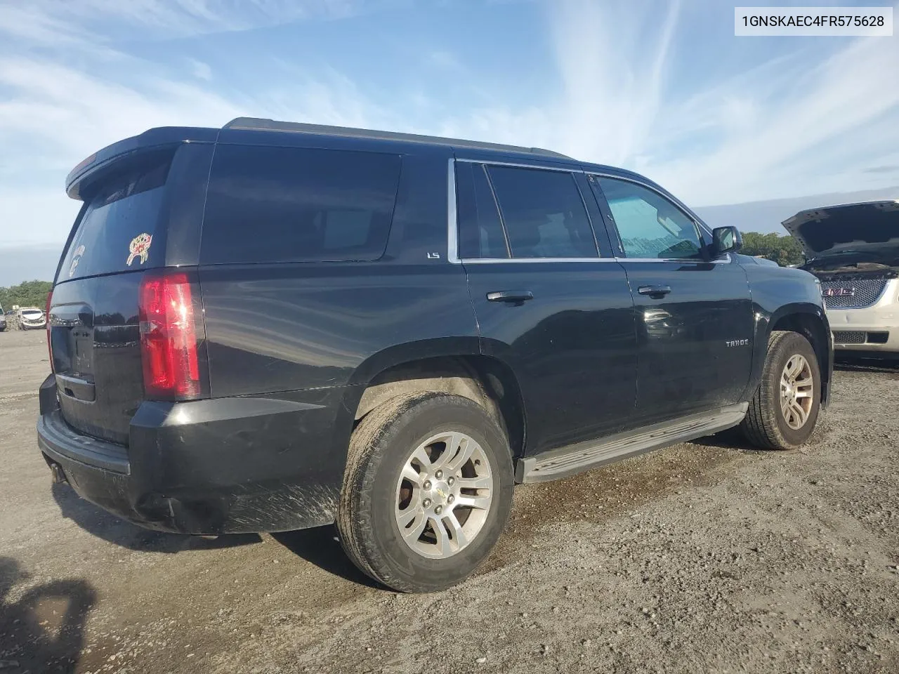 2015 Chevrolet Tahoe K1500 Ls VIN: 1GNSKAEC4FR575628 Lot: 72677234