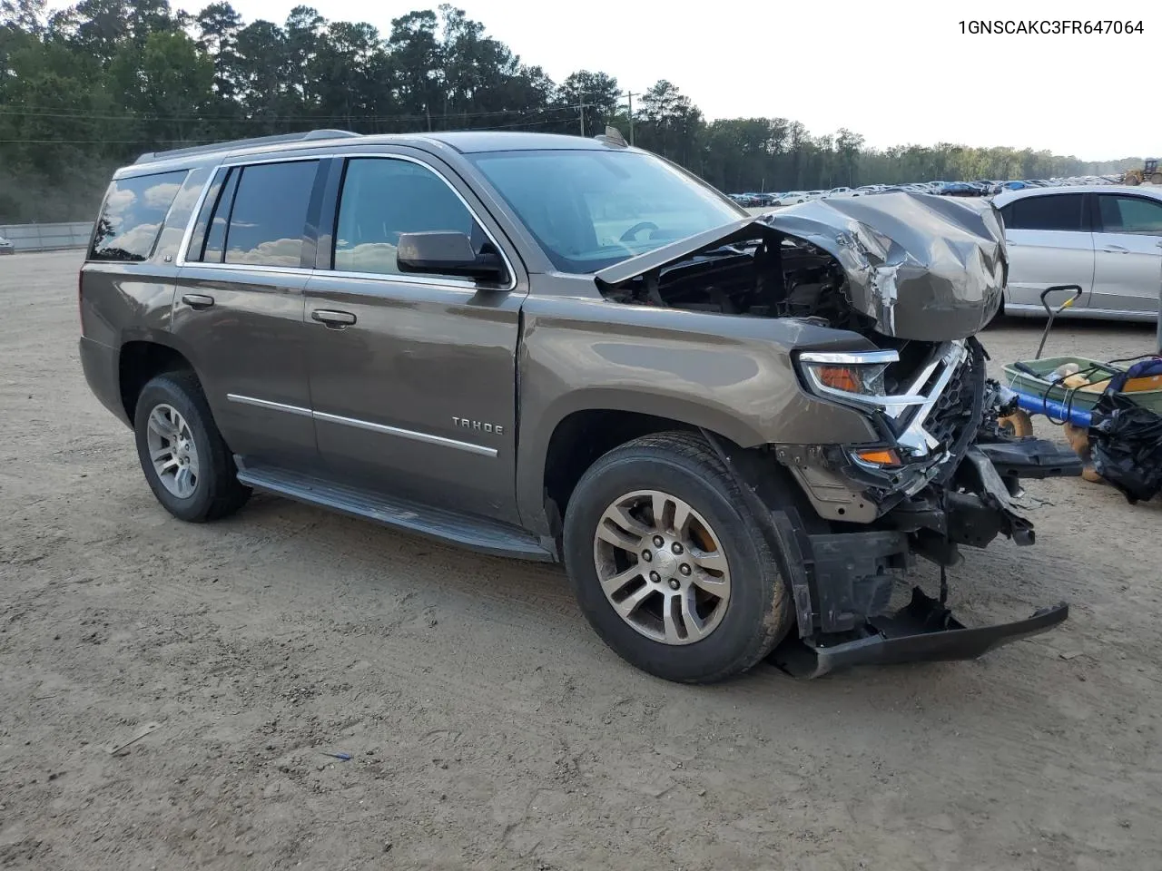 1GNSCAKC3FR647064 2015 Chevrolet Tahoe C1500 Ls