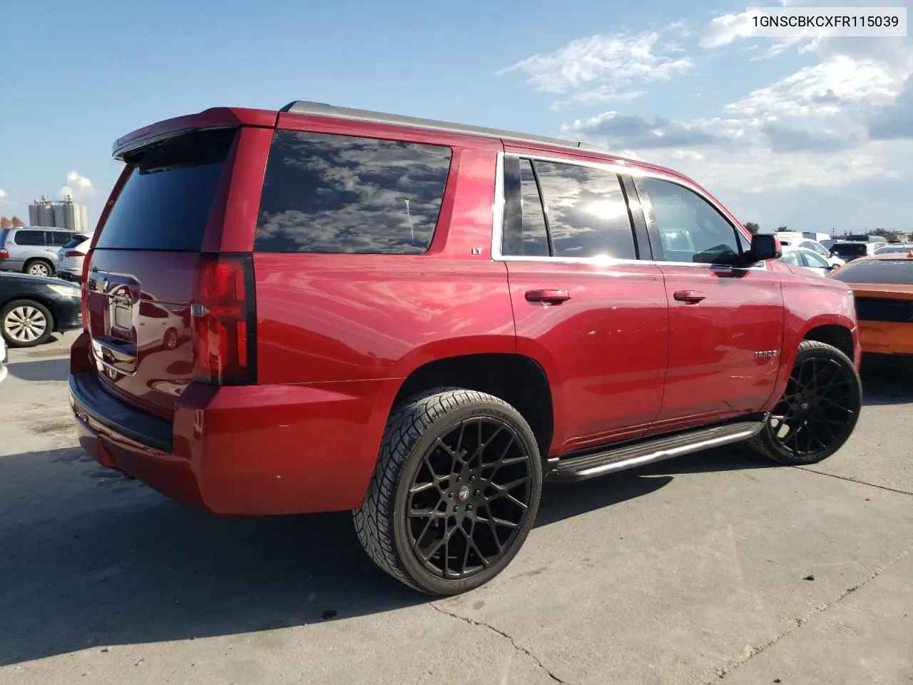 2015 Chevrolet Tahoe C1500 Lt VIN: 1GNSCBKCXFR115039 Lot: 72977444