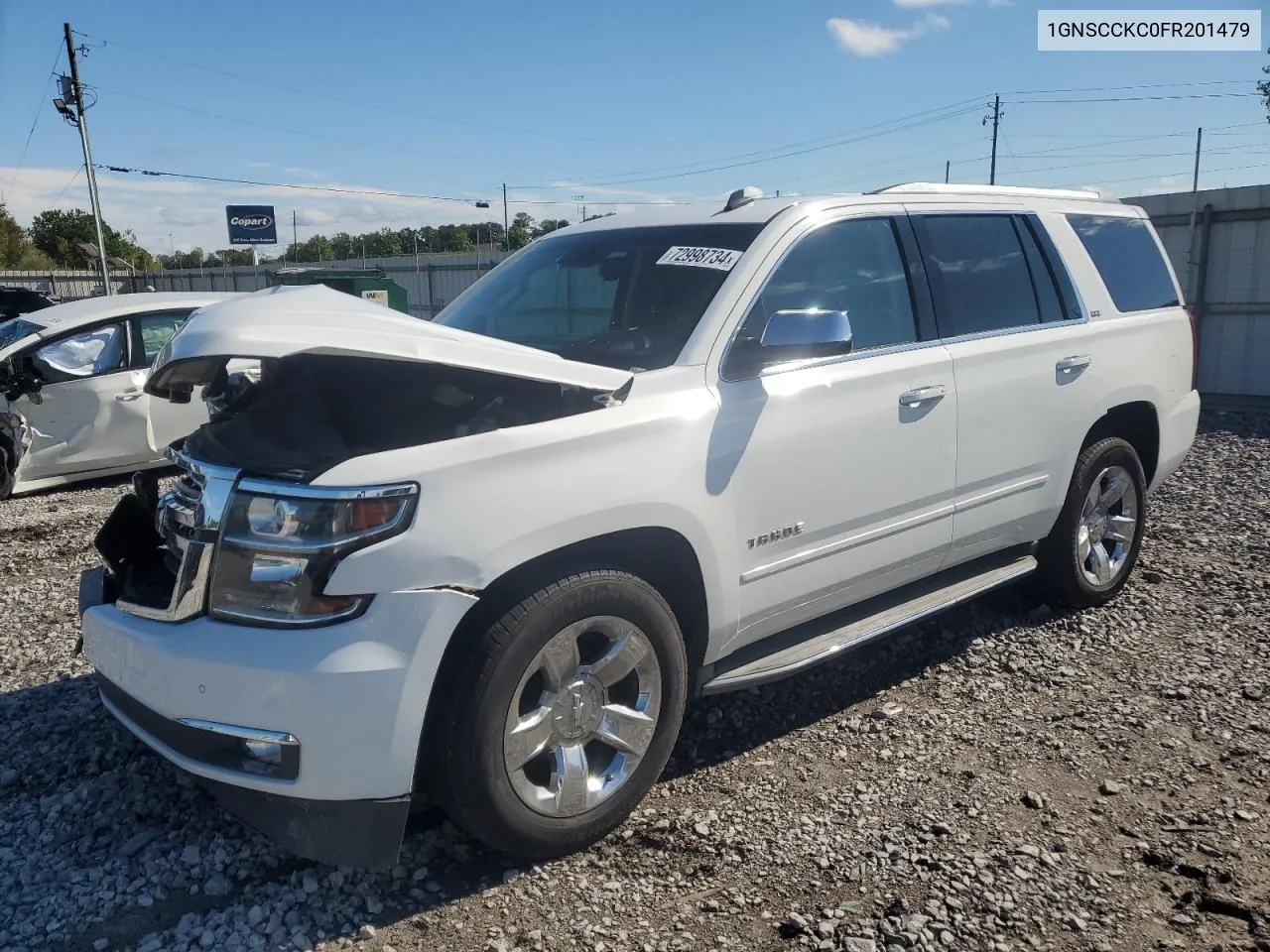 1GNSCCKC0FR201479 2015 Chevrolet Tahoe C1500 Ltz