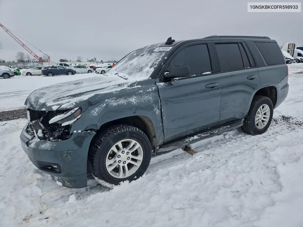 1GNSKBKC0FR598933 2015 Chevrolet Tahoe K1500 Lt