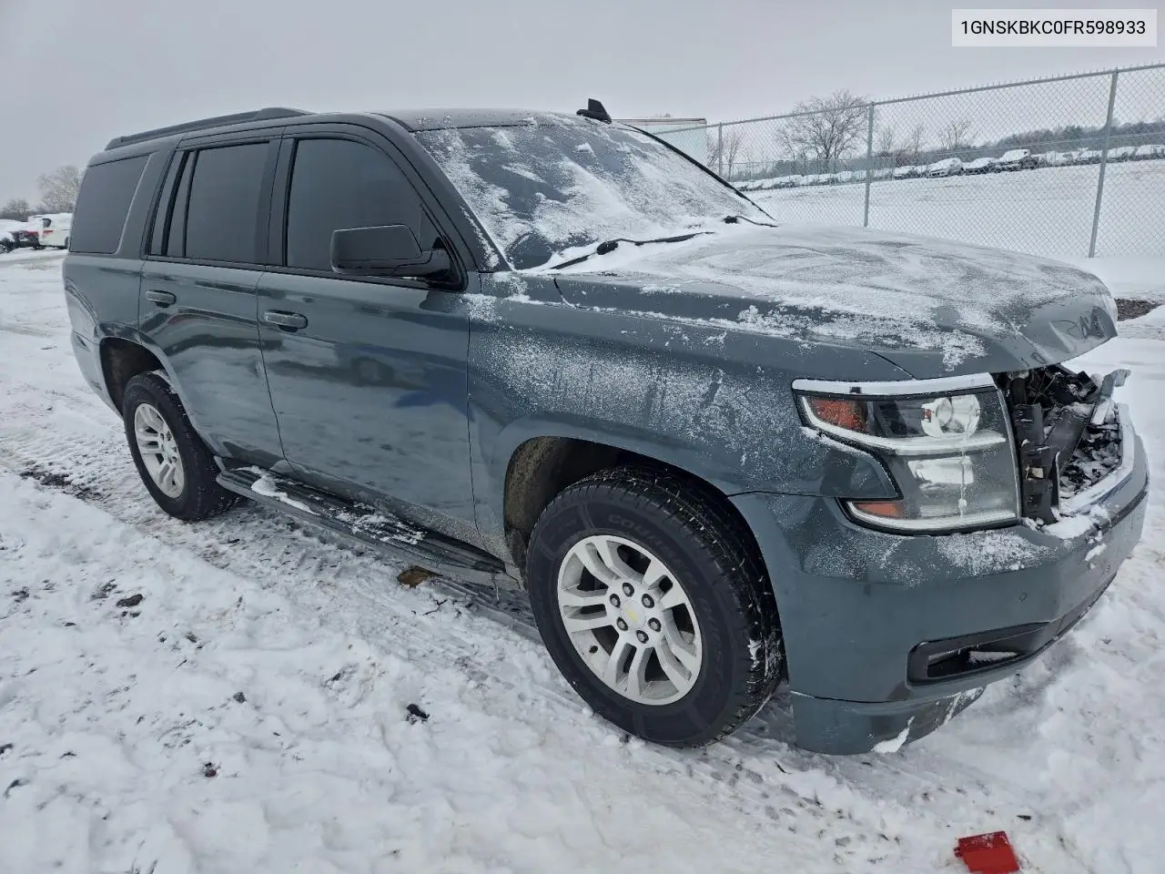 1GNSKBKC0FR598933 2015 Chevrolet Tahoe K1500 Lt
