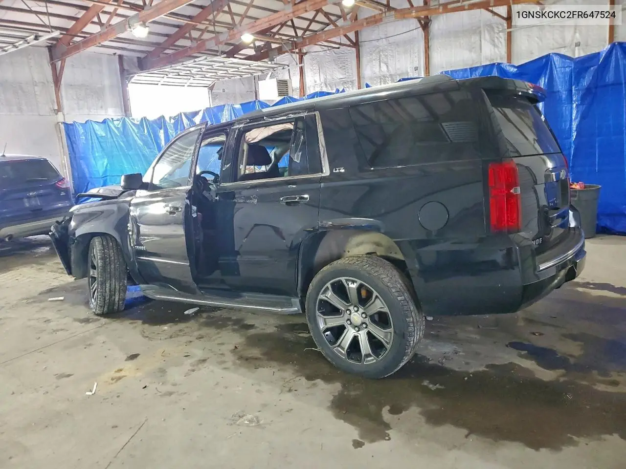 1GNSKCKC2FR647524 2015 Chevrolet Tahoe K1500 Ltz
