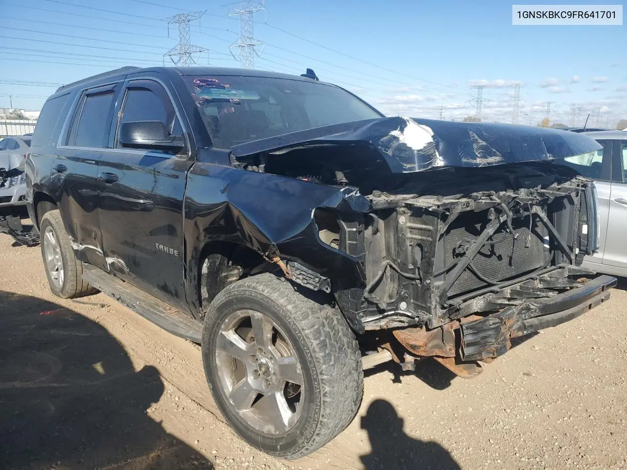 1GNSKBKC9FR641701 2015 Chevrolet Tahoe K1500 Lt