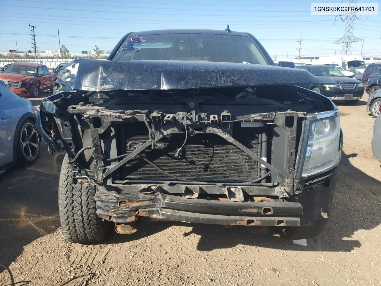 1GNSKBKC9FR641701 2015 Chevrolet Tahoe K1500 Lt