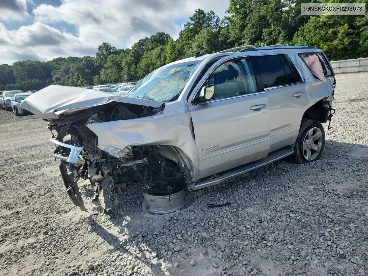 1GNSKCKCXFR293073 2015 Chevrolet Tahoe K1500 Ltz