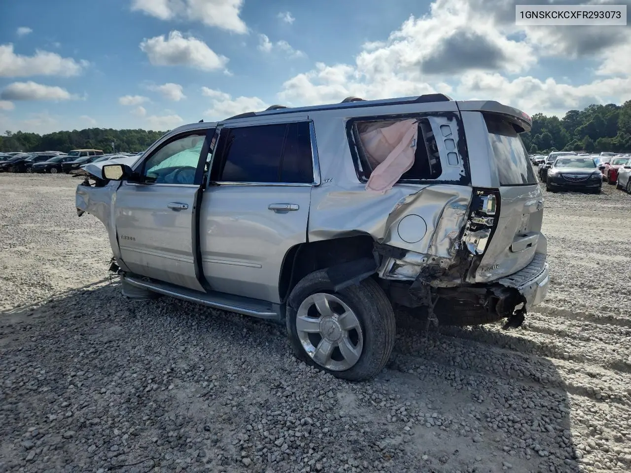 1GNSKCKCXFR293073 2015 Chevrolet Tahoe K1500 Ltz