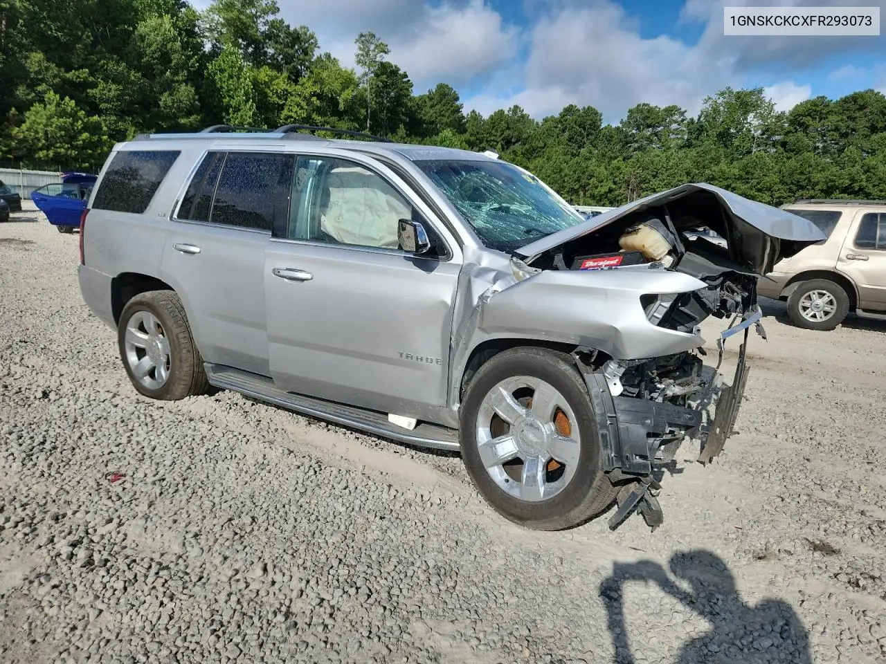 1GNSKCKCXFR293073 2015 Chevrolet Tahoe K1500 Ltz