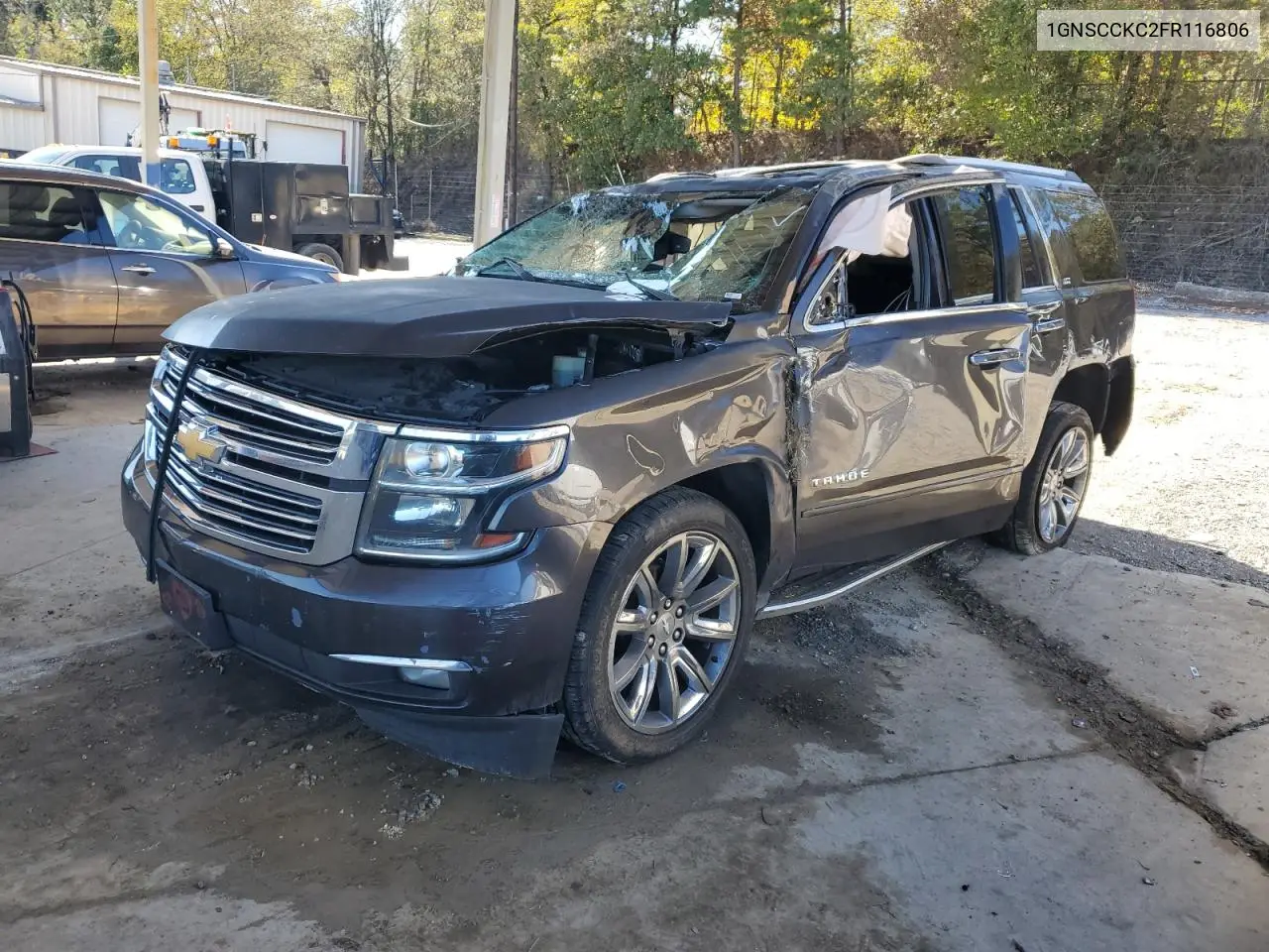 1GNSCCKC2FR116806 2015 Chevrolet Tahoe C1500 Ltz
