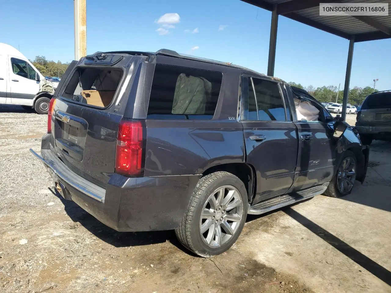 1GNSCCKC2FR116806 2015 Chevrolet Tahoe C1500 Ltz