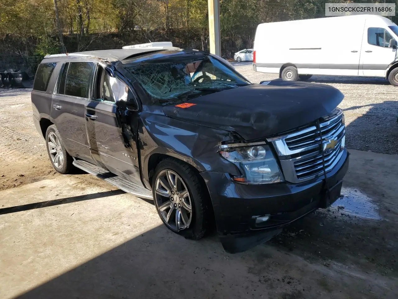 1GNSCCKC2FR116806 2015 Chevrolet Tahoe C1500 Ltz