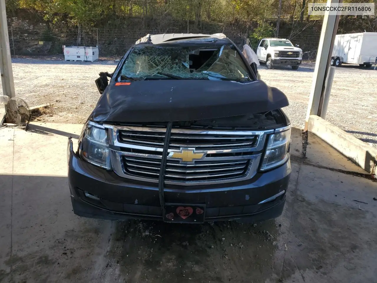 1GNSCCKC2FR116806 2015 Chevrolet Tahoe C1500 Ltz