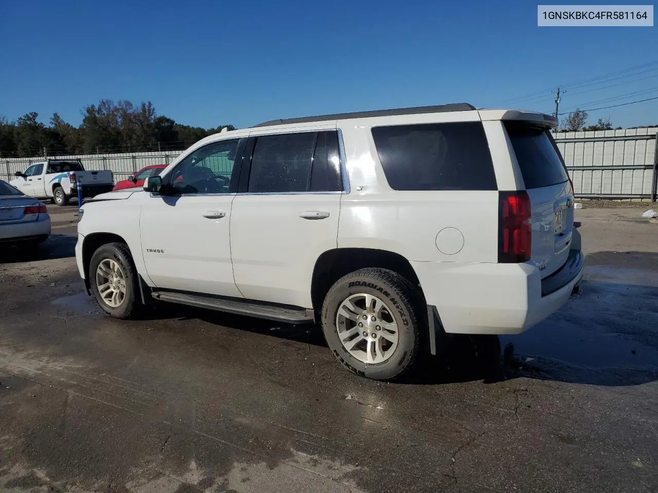 1GNSKBKC4FR581164 2015 Chevrolet Tahoe K1500 Lt