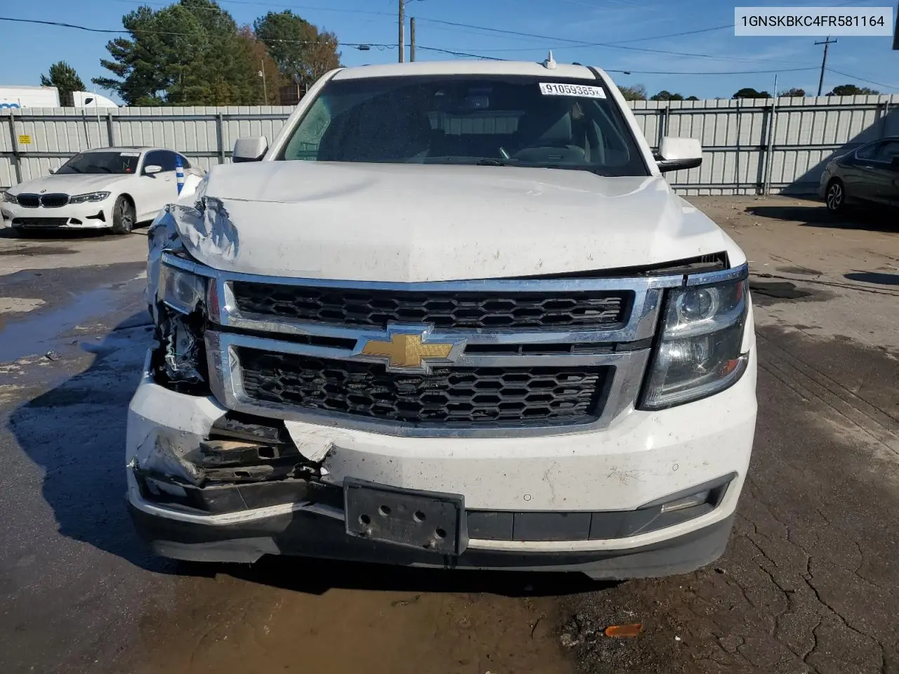 1GNSKBKC4FR581164 2015 Chevrolet Tahoe K1500 Lt