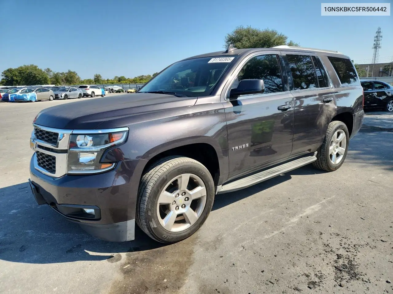 1GNSKBKC5FR506442 2015 Chevrolet Tahoe K1500 Lt