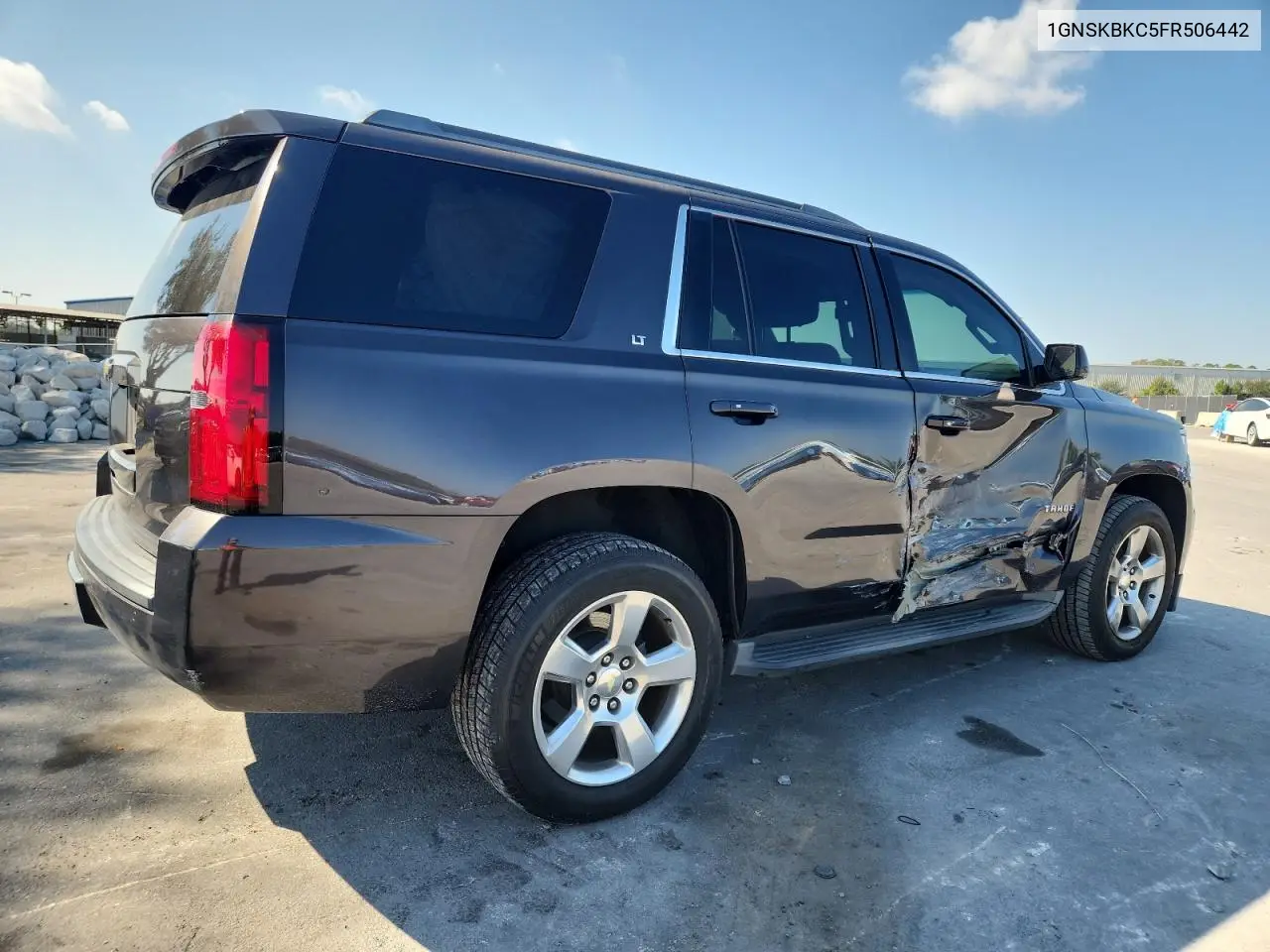 1GNSKBKC5FR506442 2015 Chevrolet Tahoe K1500 Lt