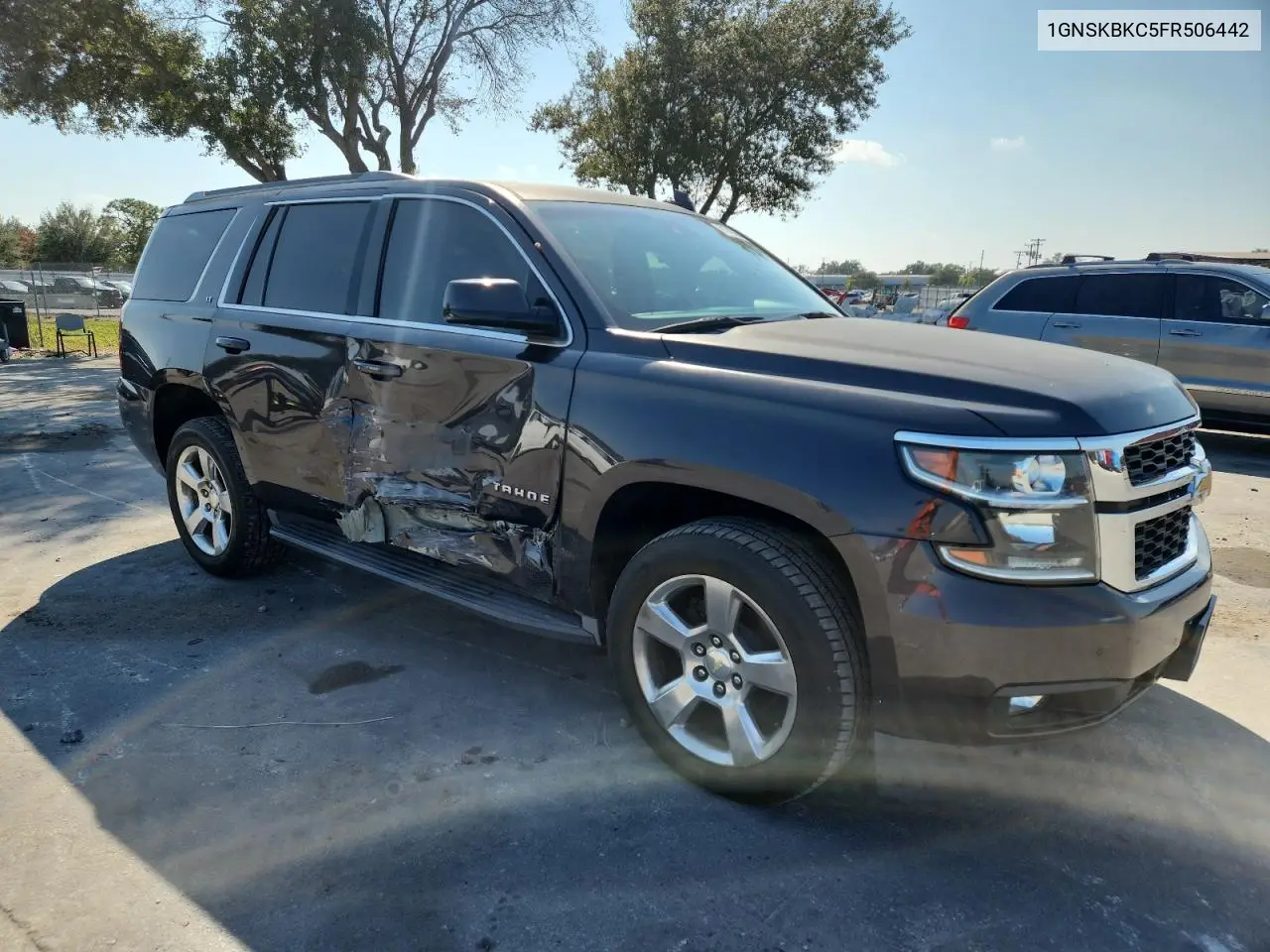 1GNSKBKC5FR506442 2015 Chevrolet Tahoe K1500 Lt