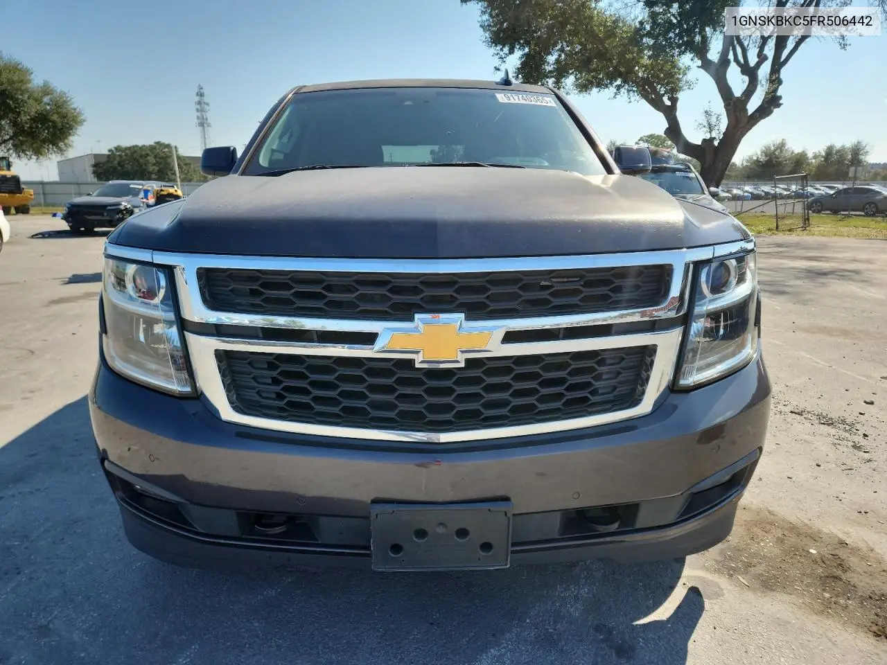 1GNSKBKC5FR506442 2015 Chevrolet Tahoe K1500 Lt