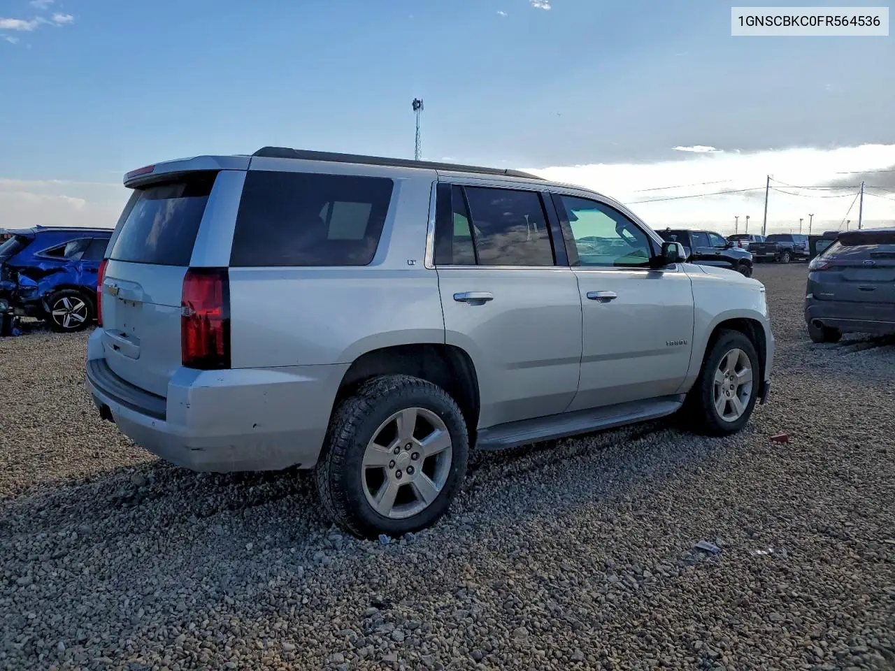 1GNSCBKC0FR564536 2015 Chevrolet Tahoe C1500 Lt