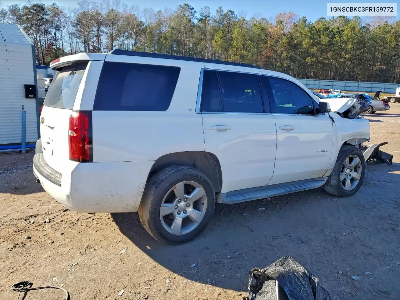 1GNSCBKC3FR159772 2015 Chevrolet Tahoe C1500 Lt