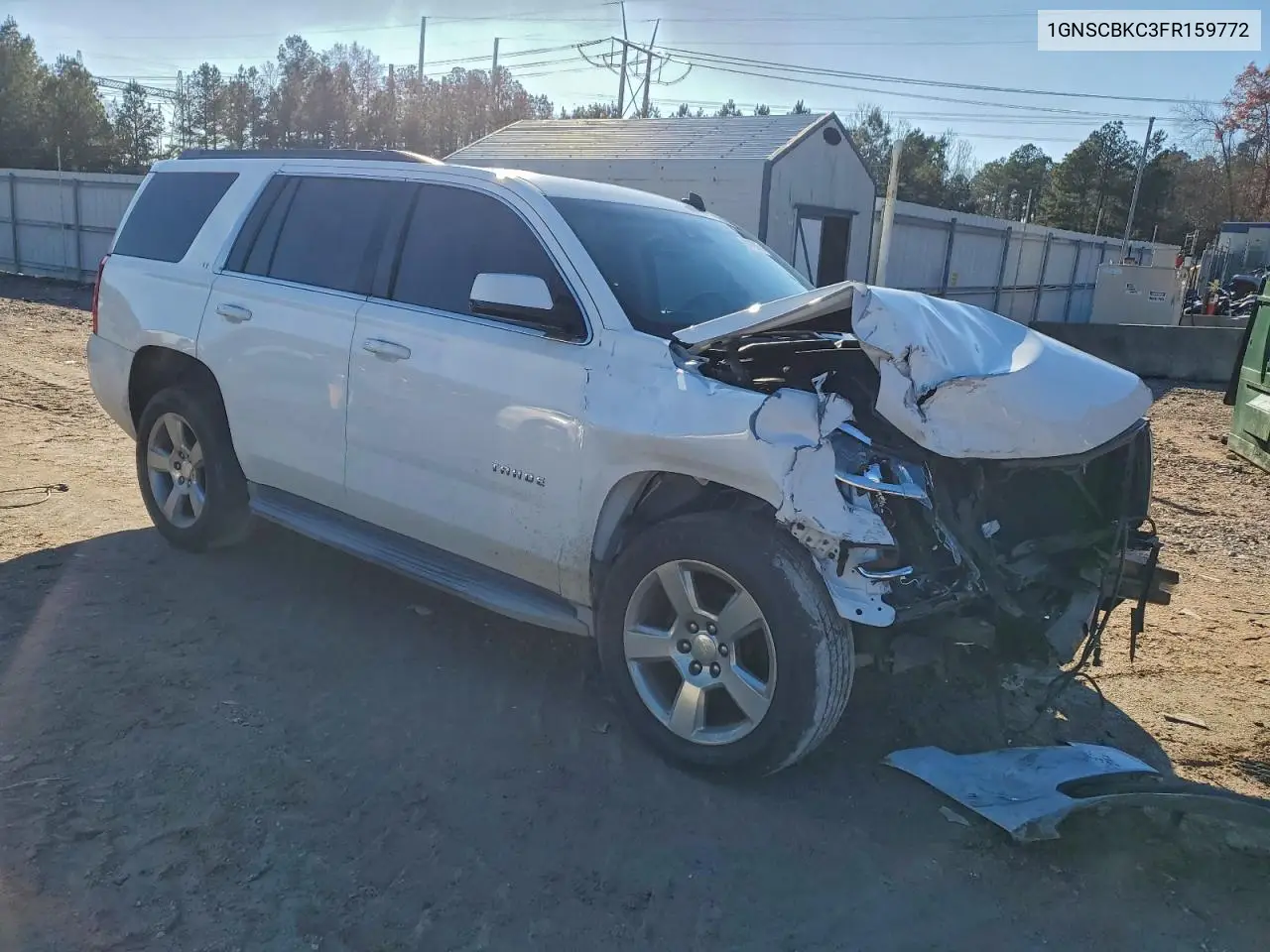 1GNSCBKC3FR159772 2015 Chevrolet Tahoe C1500 Lt