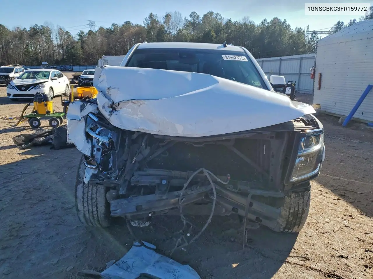 1GNSCBKC3FR159772 2015 Chevrolet Tahoe C1500 Lt