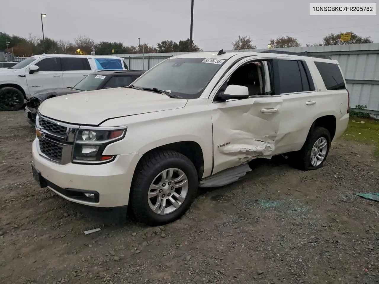1GNSCBKC7FR205782 2015 Chevrolet Tahoe C1500 Lt