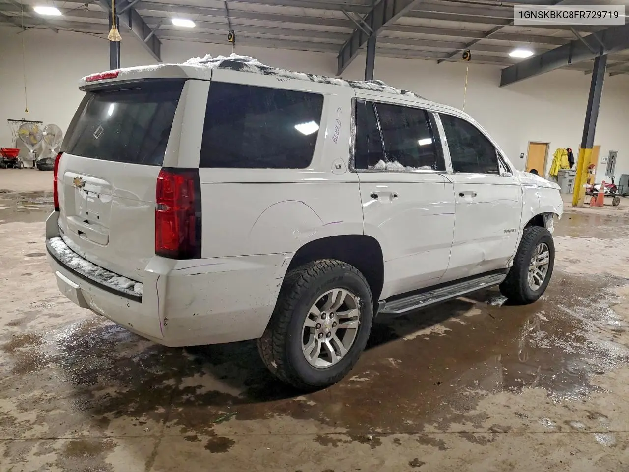 1GNSKBKC8FR729719 2015 Chevrolet Tahoe K1500 Lt