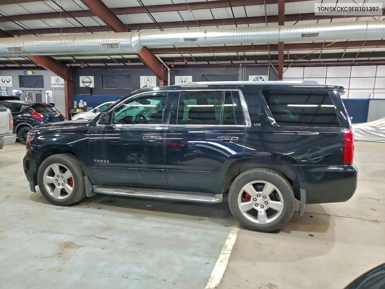 1GNSKCKC9FR101397 2015 Chevrolet Tahoe K1500 Ltz
