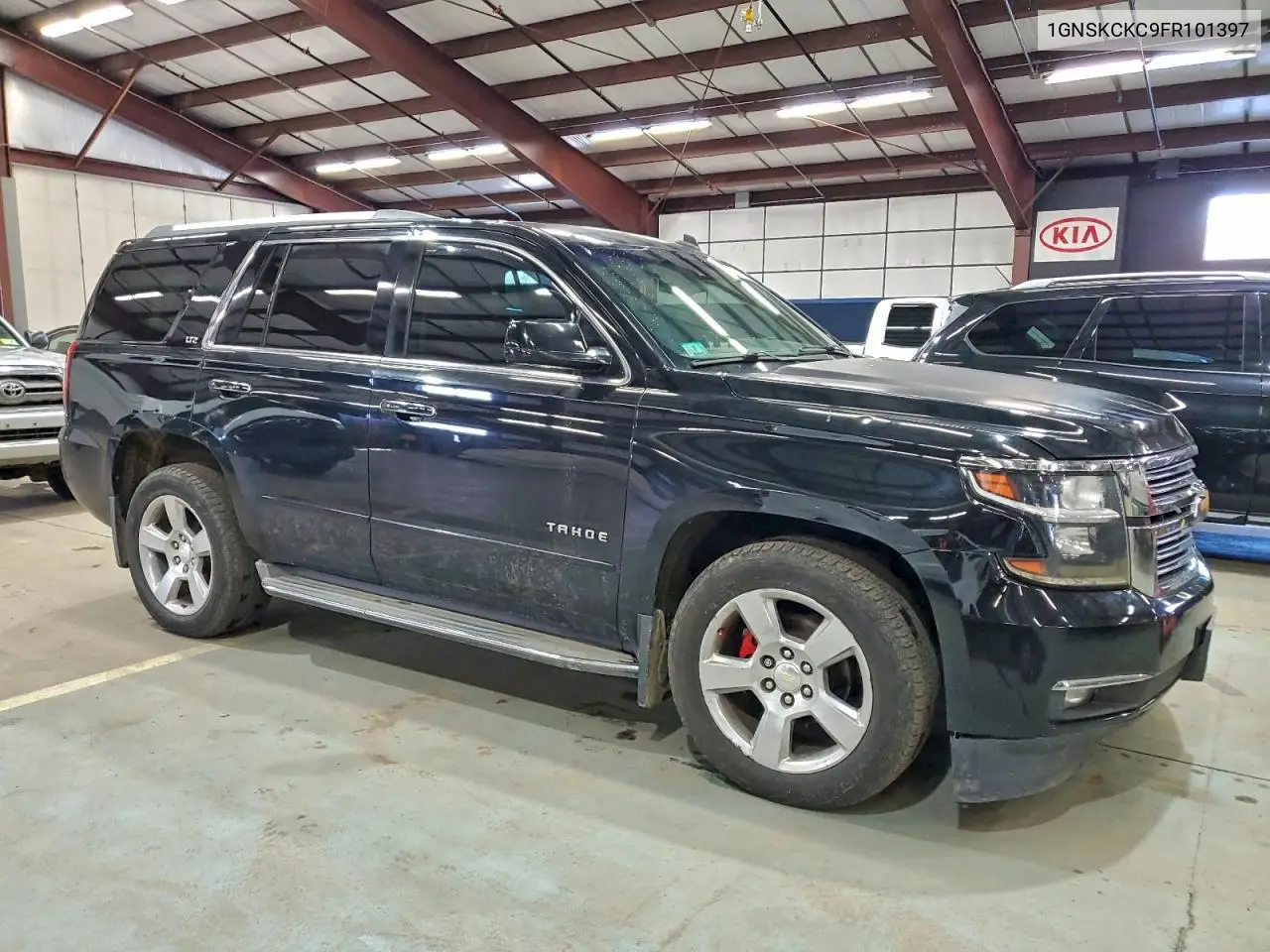 1GNSKCKC9FR101397 2015 Chevrolet Tahoe K1500 Ltz