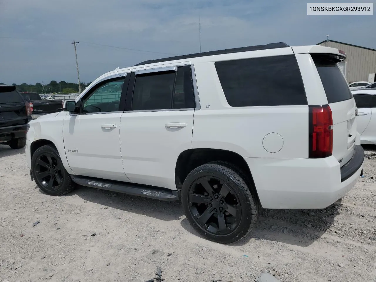 2016 Chevrolet Tahoe K1500 Lt VIN: 1GNSKBKCXGR293912 Lot: 60003194