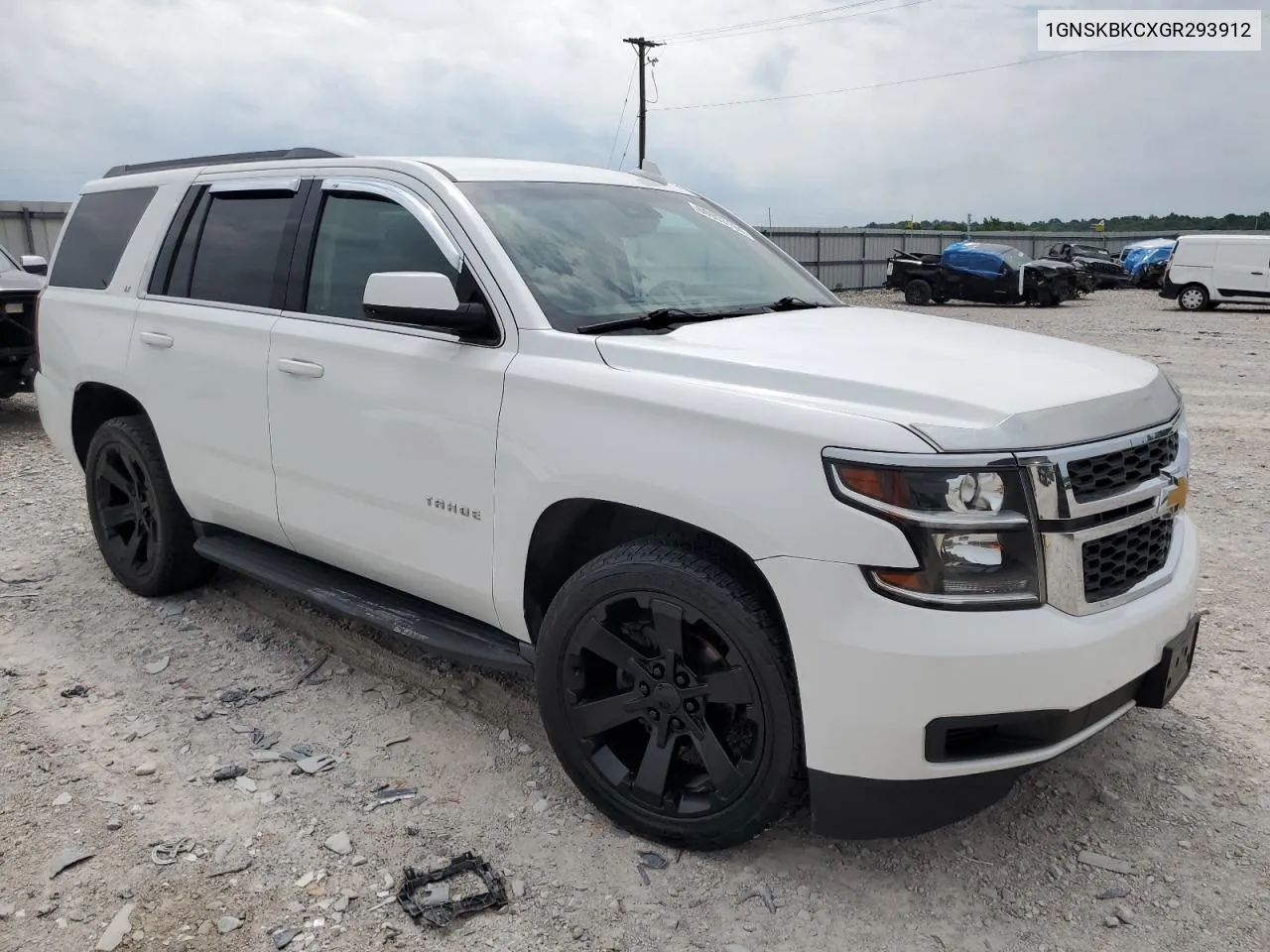 2016 Chevrolet Tahoe K1500 Lt VIN: 1GNSKBKCXGR293912 Lot: 60003194