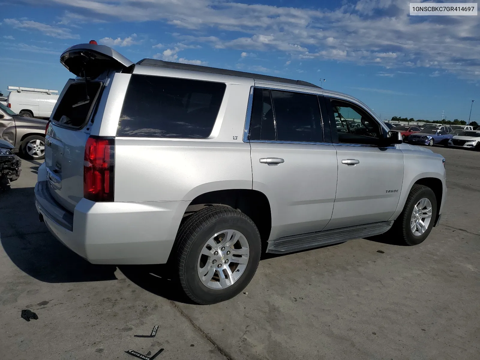 2016 Chevrolet Tahoe C1500 Lt VIN: 1GNSCBKC7GR414697 Lot: 60573604