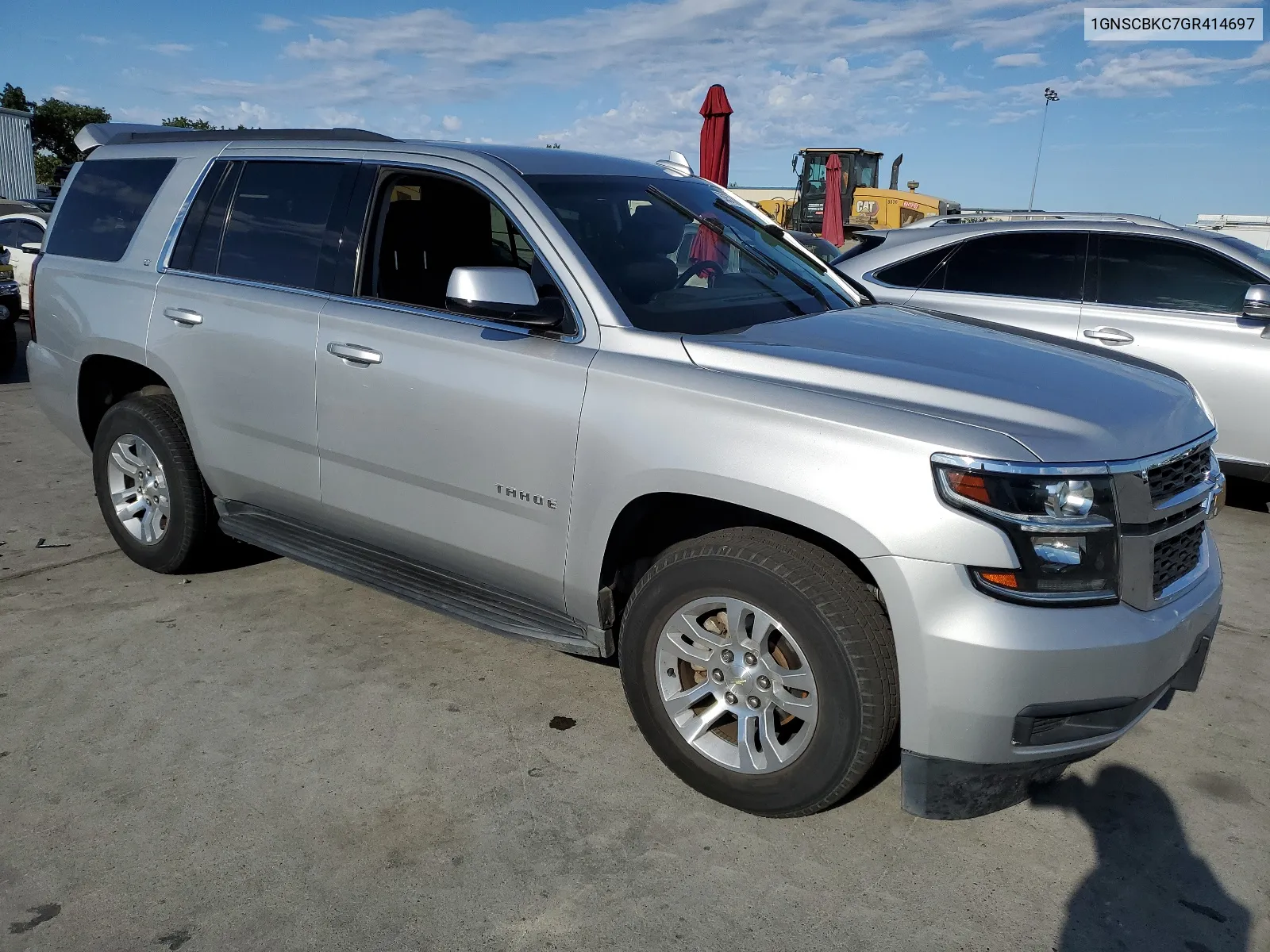 2016 Chevrolet Tahoe C1500 Lt VIN: 1GNSCBKC7GR414697 Lot: 60573604