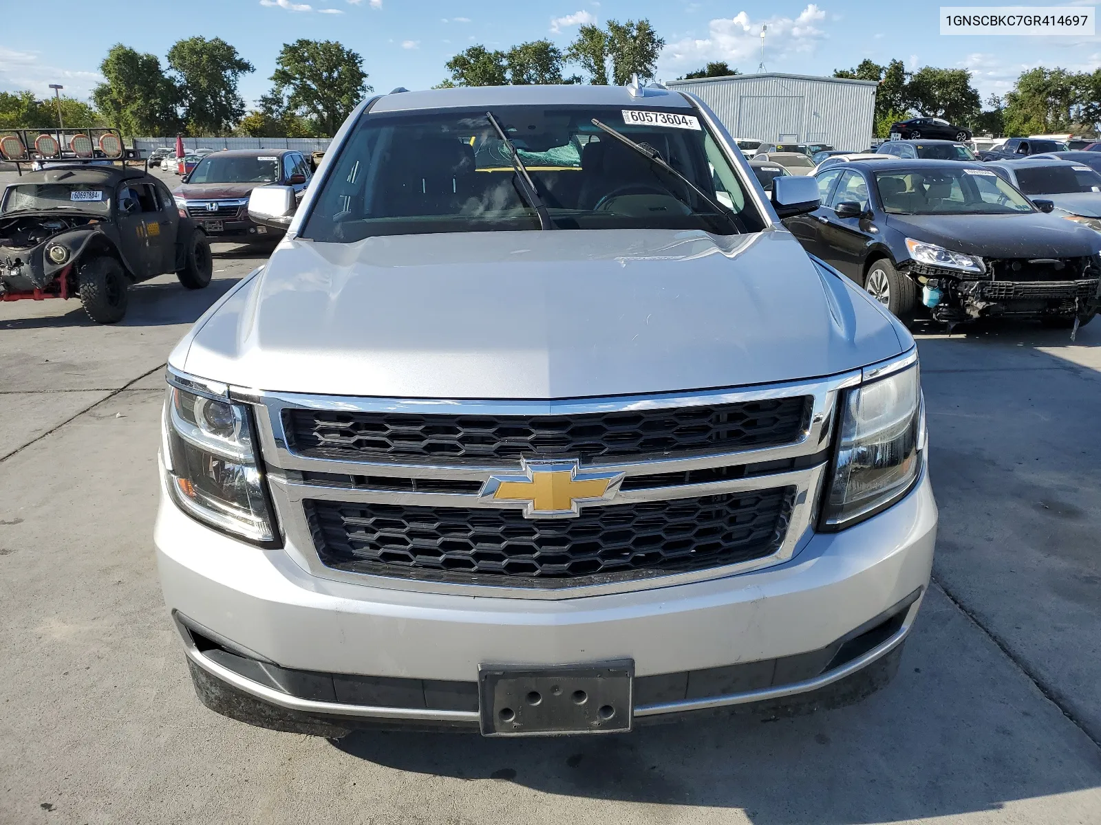 1GNSCBKC7GR414697 2016 Chevrolet Tahoe C1500 Lt